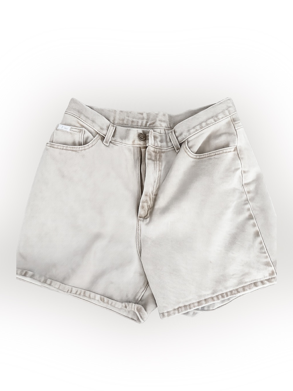 Lee Women's Cream vintage jorts